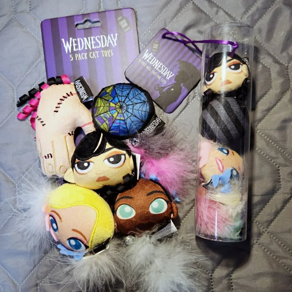 Wednesday Cat Toy Bundle